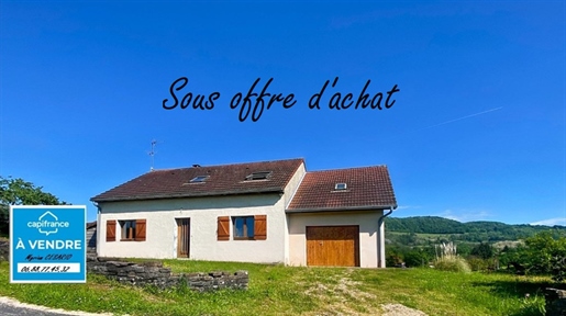 Dpt Jura (39), à vendre proche de Saint Amour maison P7 de 113,76 m² - Terrain de 2 500,00 m² - Plai