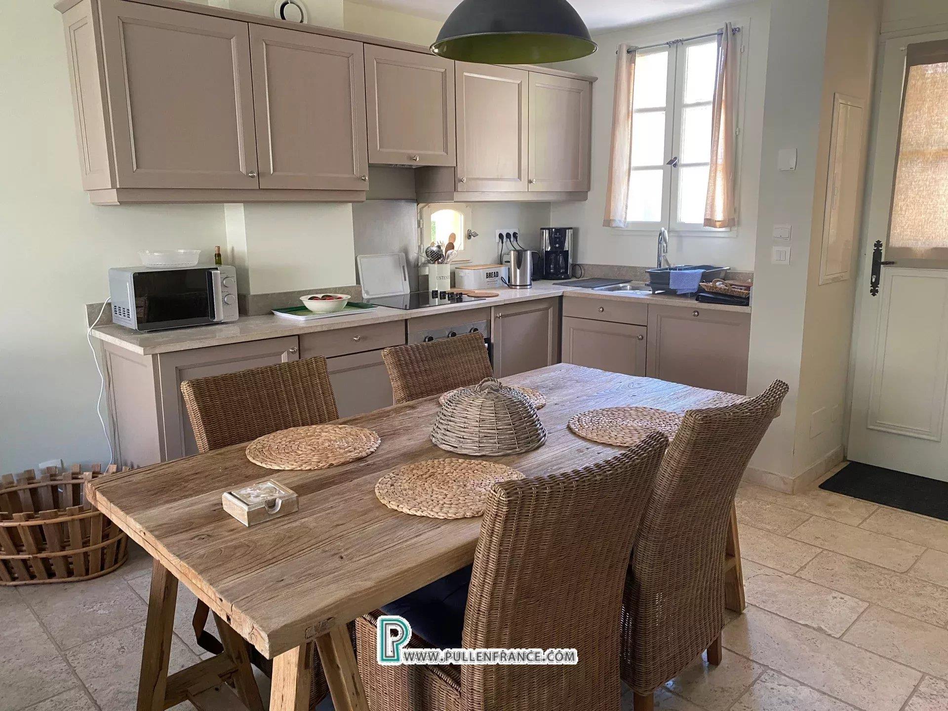 Charming 2 bed stone house in Corbieres resort village
