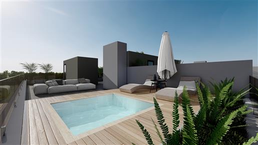 Appartement 4 chambres Rooftop avec piscine privée