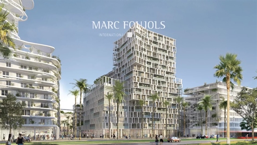 Nice - Nieuw programma met zeezicht 3 slaapkamers, terras 31,6m² en 2 parkeerplaatsen