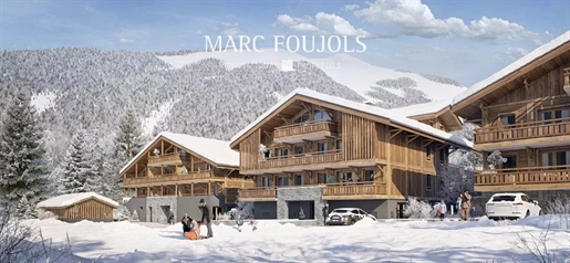 Montriond- brand new 3 bedroom mountain view apartment with terrace and parking