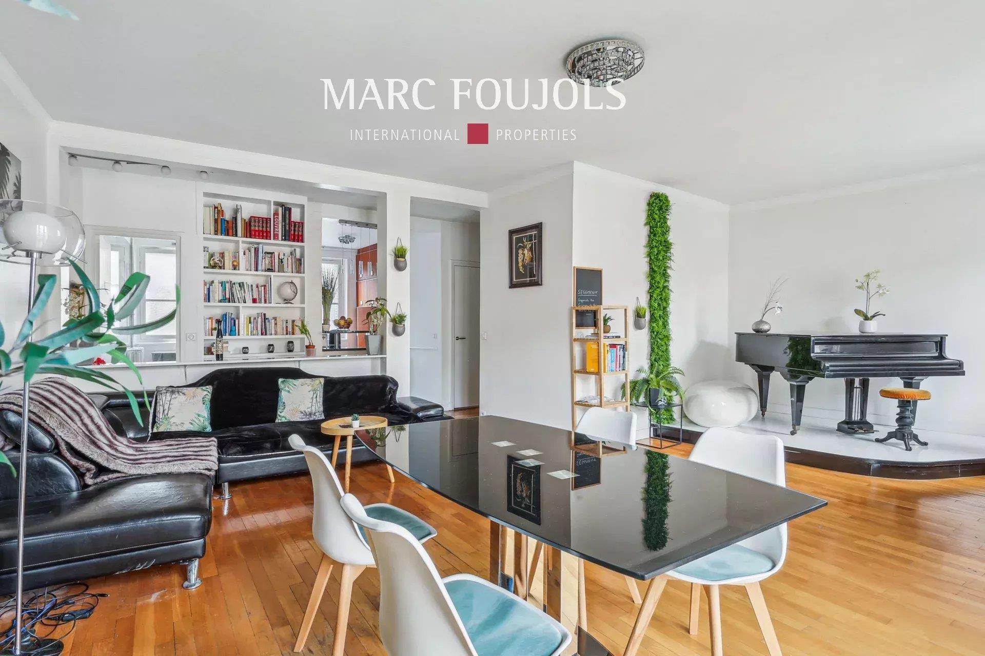 Paris Xvi Auteuil Sud : Pleasant 93 m² family apartment with balcony