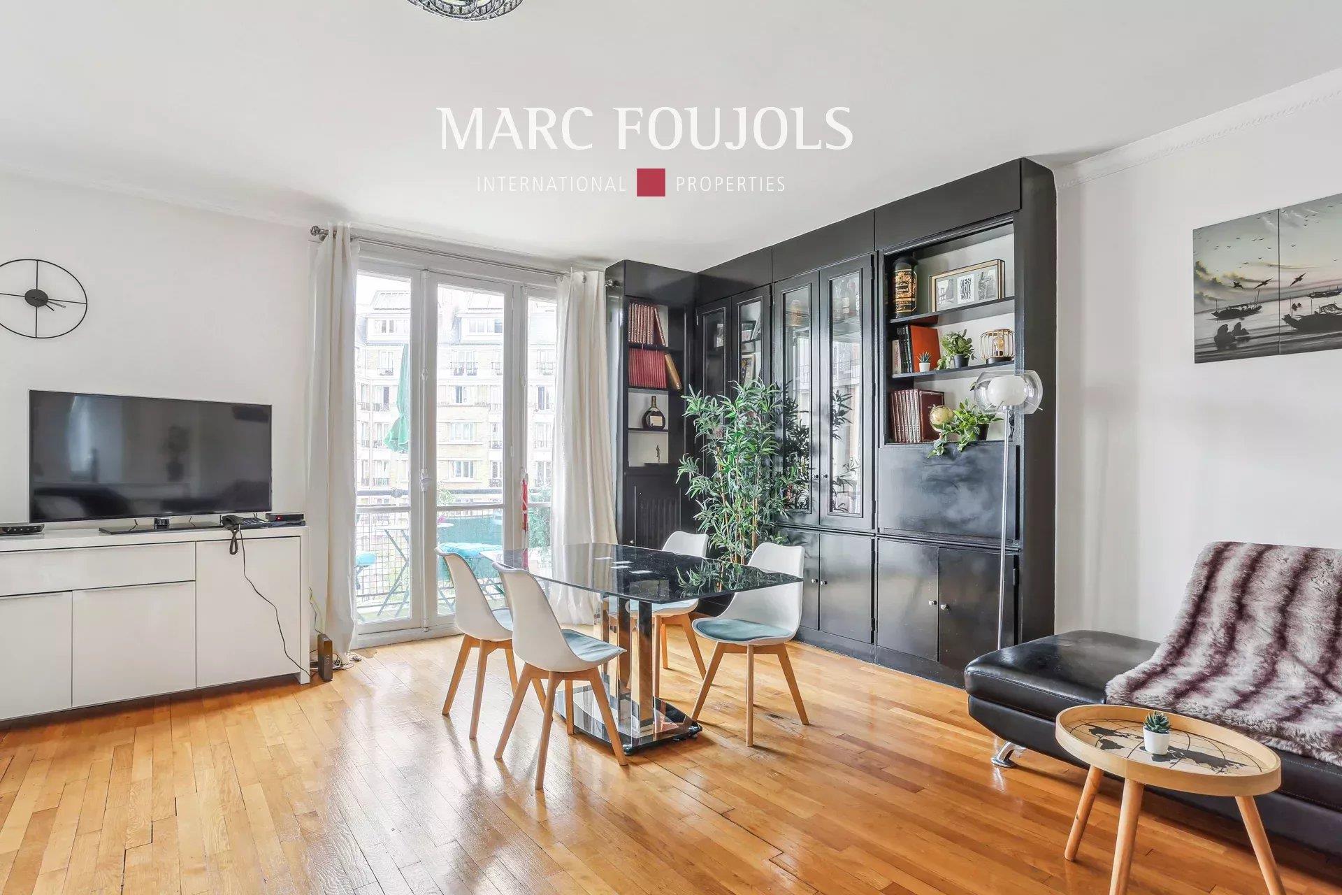 Paris Xvi Auteuil Sud : Pleasant 93 m² family apartment with balcony