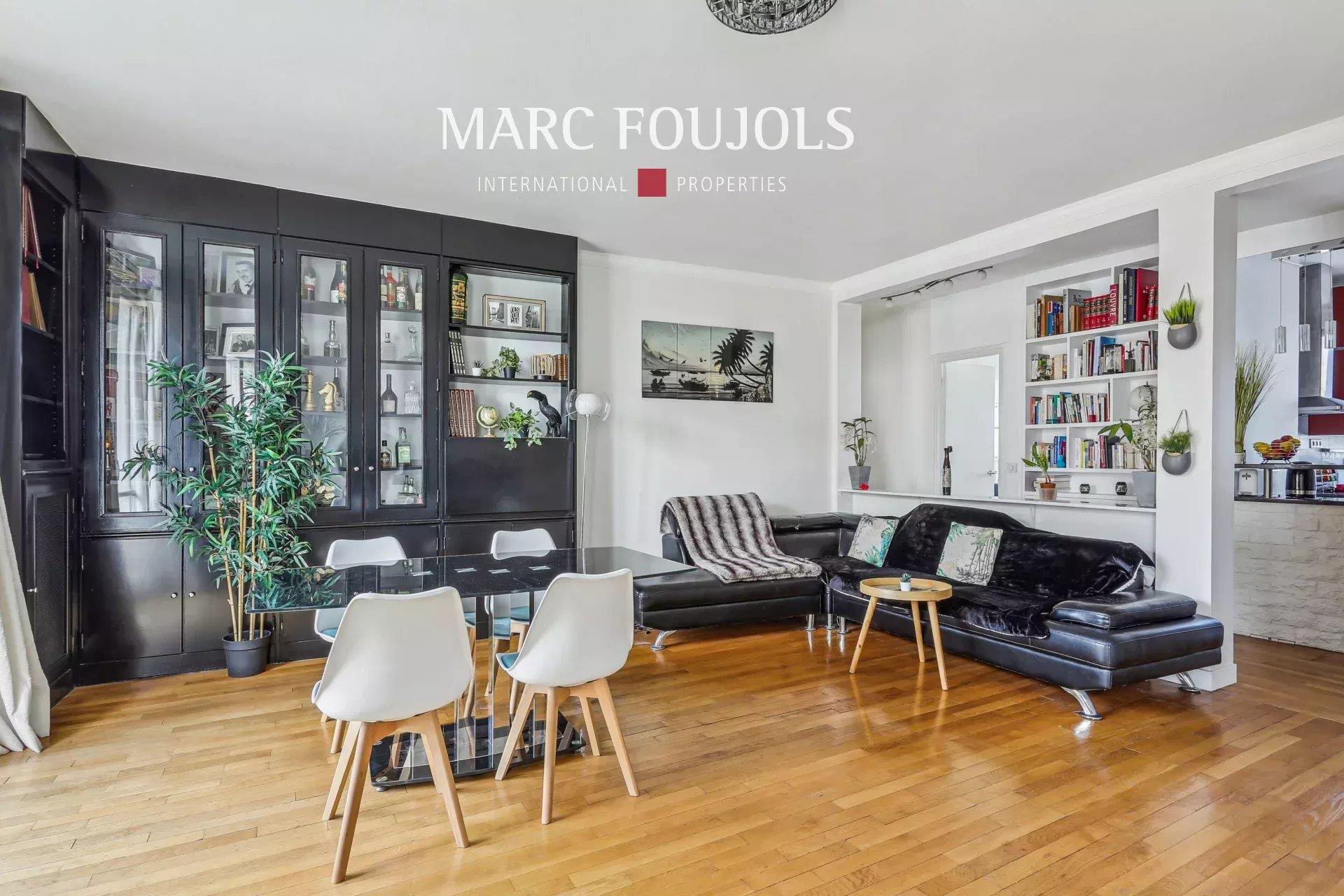 Paris Xvi Auteuil Sud : Pleasant 93 m² family apartment with balcony
