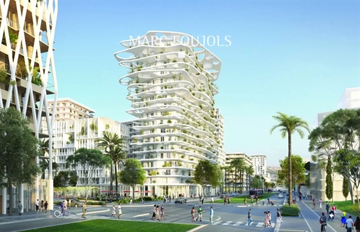 Nizza - Neues Penthouse mit Meerblick mit Terrassen von 138m2 und Parkplatz