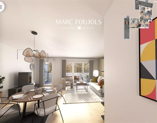 Chatenay Malabry -3 rooms with terraces & parking