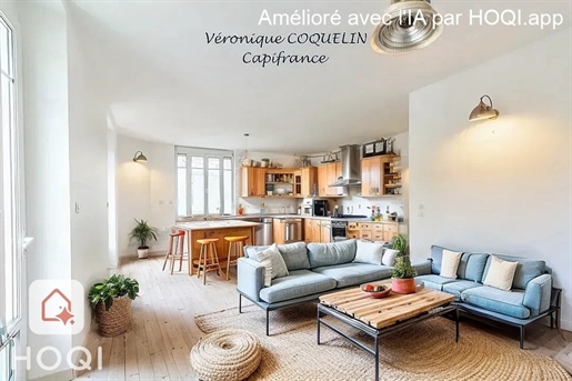 Nantes, à vendre maison P5, 3 chambres, grand sous-sol habitable avec entrée indépendante, espace ex