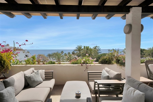 Exclusive beachfront penthouse in the heart of Marbella's Golden Mile