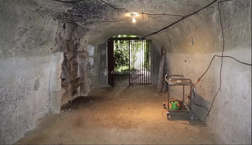 Huge troglodyte cellar of 2400 m2 in the Ronsard Valley