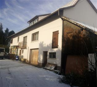 Partially renovated large farm in a quiet village