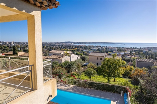 House For Sale Golfe Juan Panoramic Sea View