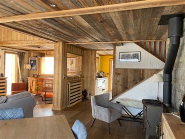 Renovated chalet in St Gervais with stunning views of Mont Blanc