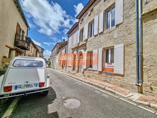 Maison de ville historique 200m² - Miradoux, village du 13ème siècle