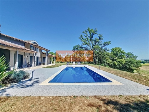 Contemporary prestige house - Heated swimming pool - Gers