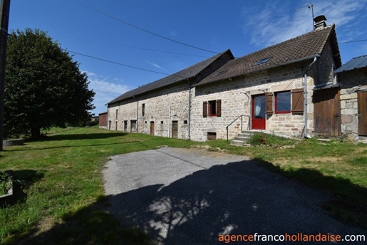 Corrèze boerderij en meer dan 4 hectare