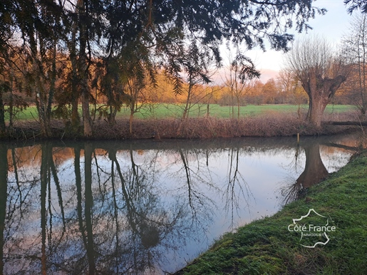 Aisne Saint-Algis Old mill with pond on land of 4542m2