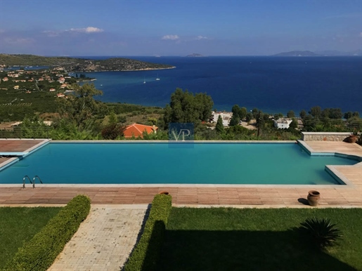 Danae, Luxurious Villa with Sea View in Gialasi, Epidavros