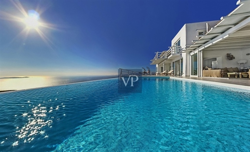 Villa Eternity Breathtaking Views and Modern Luxury in Fanari Mykonos