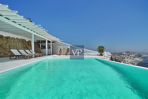 Villa Eternity Breathtaking Views and Modern Luxury in Fanari Mykonos