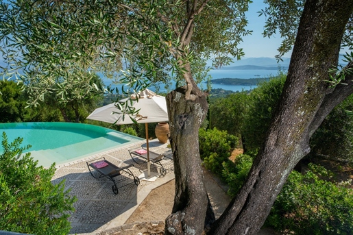 Sirena Estate Hillside Villa in Corfu