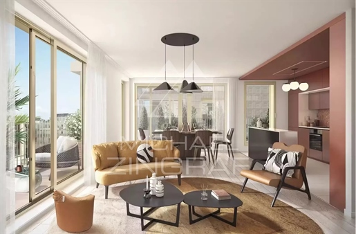 Te koop - Nieuwbouwproject - Duplex Terrace Apartment 4 slaapkamers - Paris 15
