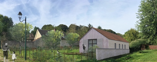 À Buhy, une maison d'architecte neuve, un havre de tranquillité dans le Vexin français