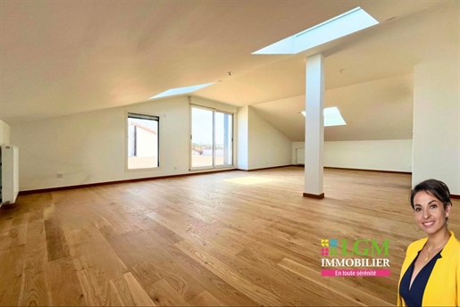 Saint-Orens, 4-room apartment 95 m2 in duplex with balcony, terrace and parking