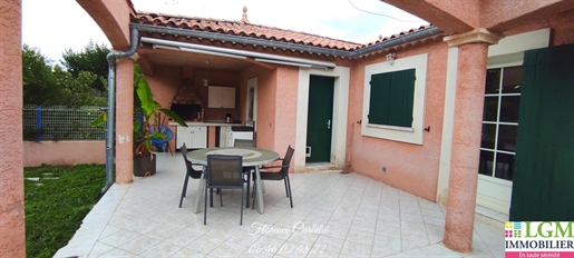 5-room house of 131.92m² on a plot of 584m² with swimming pool not overlooked
