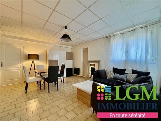 Lattes Centre: T2 Apartment with Garden, Garage and Aerial Parking