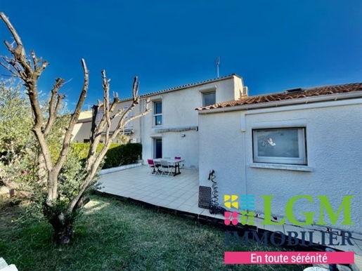 Maurin: House T5 in R+1 of 110 m² of Living Space, with Garage and Swimming Pool, on 322 m² of Plot