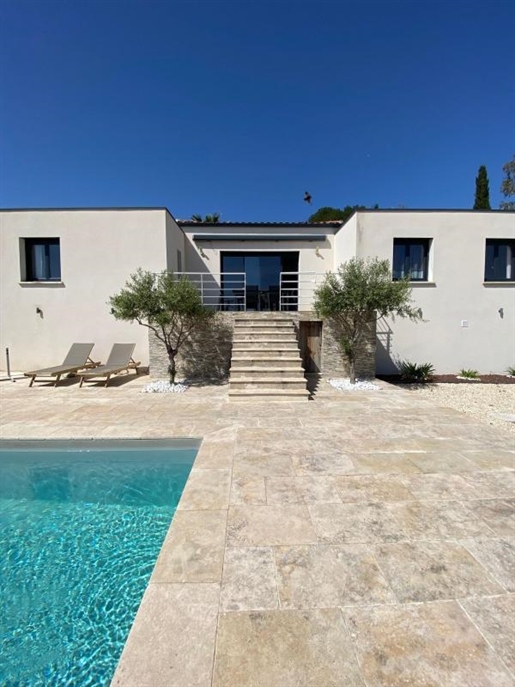 Bellegarde, Coup de ❤️ , Recent villa 145 m2 type 6 on corner plot 714 m2, swimming pool, garden pay