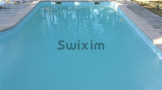 Swixim International exclusive! Just 10 minutes from Uzès building land of 600 m2 with swimming pool