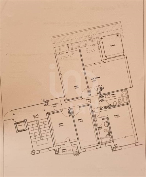 3-Zimmer-Wohnung - 90.00 m2