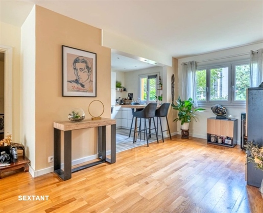 Parijs 12e familie appartement T4-2 slaapkamers 78,5 m2 dicht bij alle voorzieningen en hout
