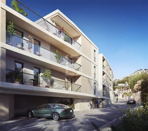 Cap D’Ail, 1-bedroom apartment downtown with terrace