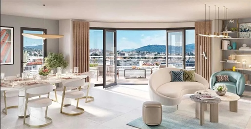 4 slaapkamer appartement te koop in Nice Libération met terrassen