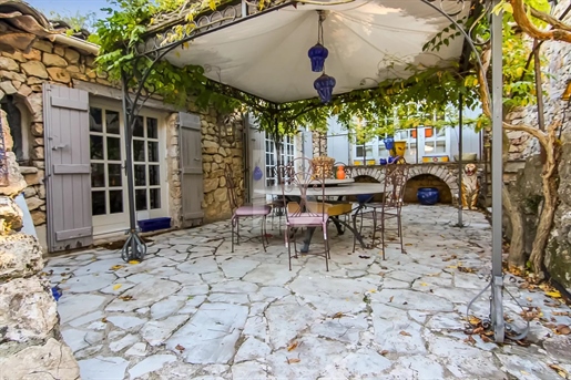 Renovated Stone mas for sale in Opio in absolute calm