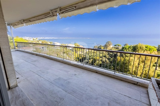 Продажа в Каннах Californie, квартира 130 м2 с панорамным видом на море