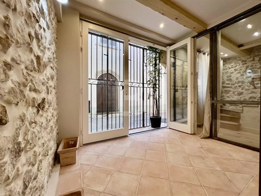 Village House Newly Renovated in Old Town for Sale in Antibes