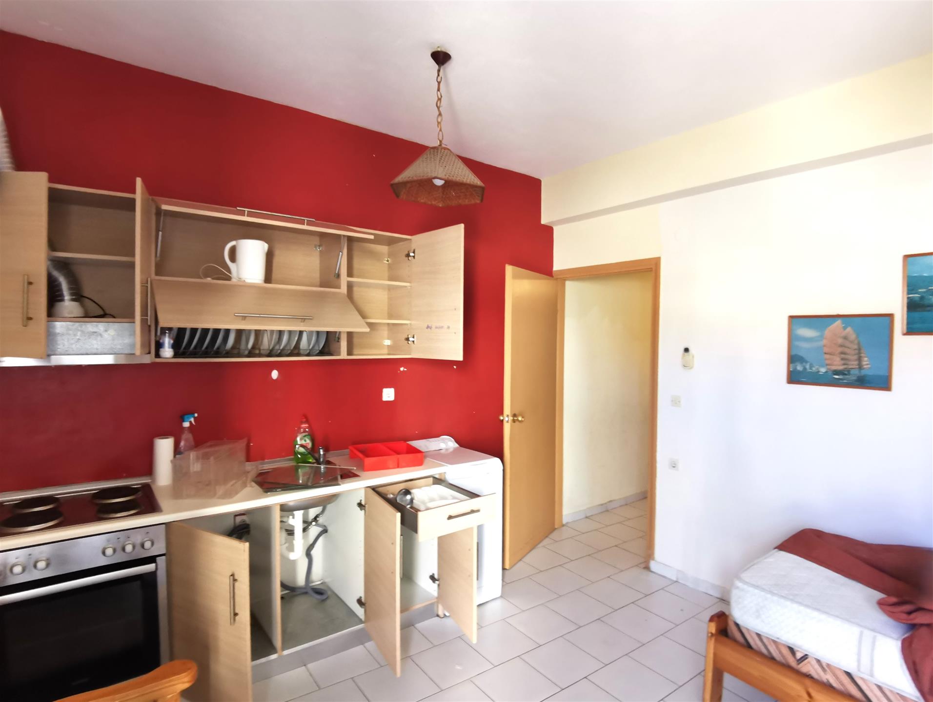 Building with two apartments facing the sea, near Kissamos, Crete 