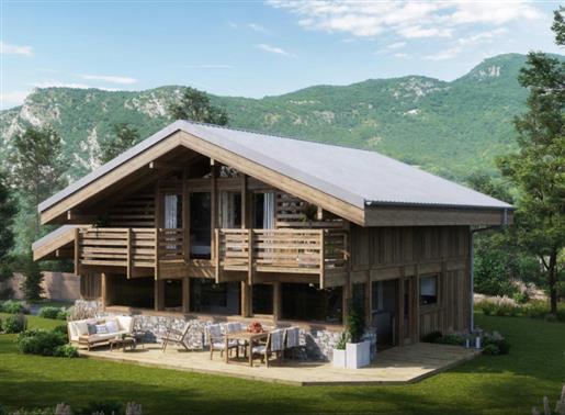 Land with building permit for a chalet of 130 m² / 4 bedrooms- Chamonix / Bossons