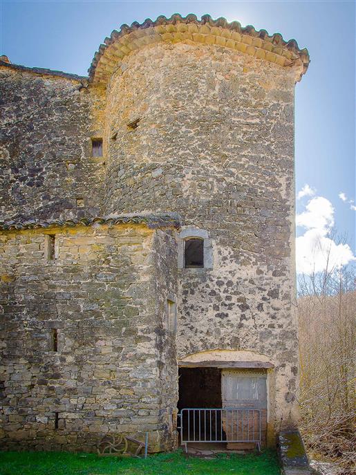 Cevennes old mill to restore on property of 2.15 ha
