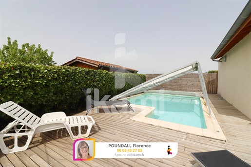 Jarcieu villa 4 bedrooms on plot 1000 m2 with swimming pool
