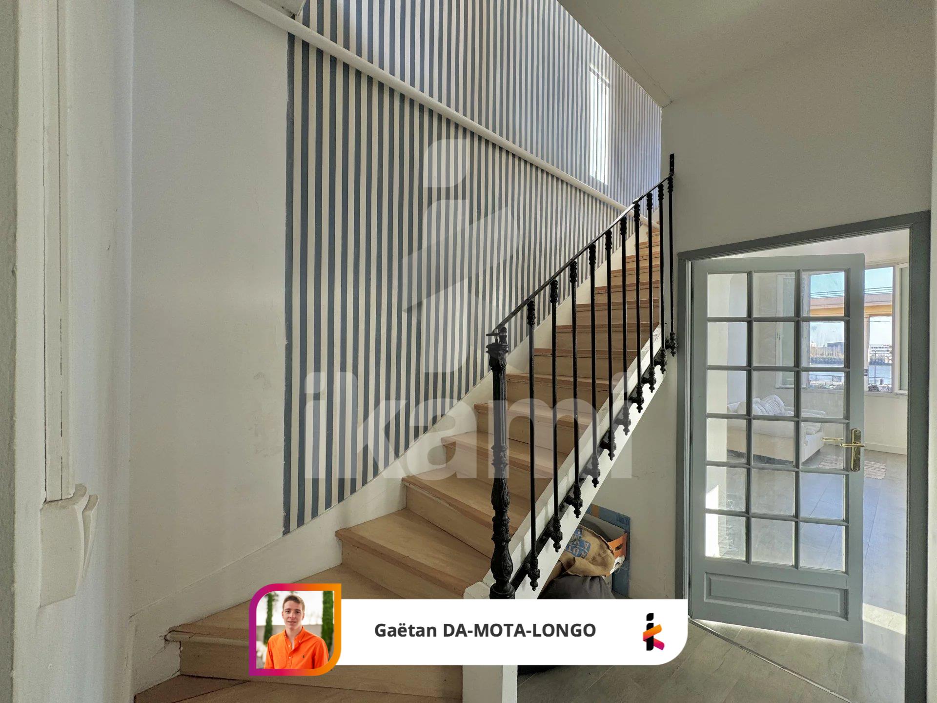 Superb duplex view of the banks of the Garonne