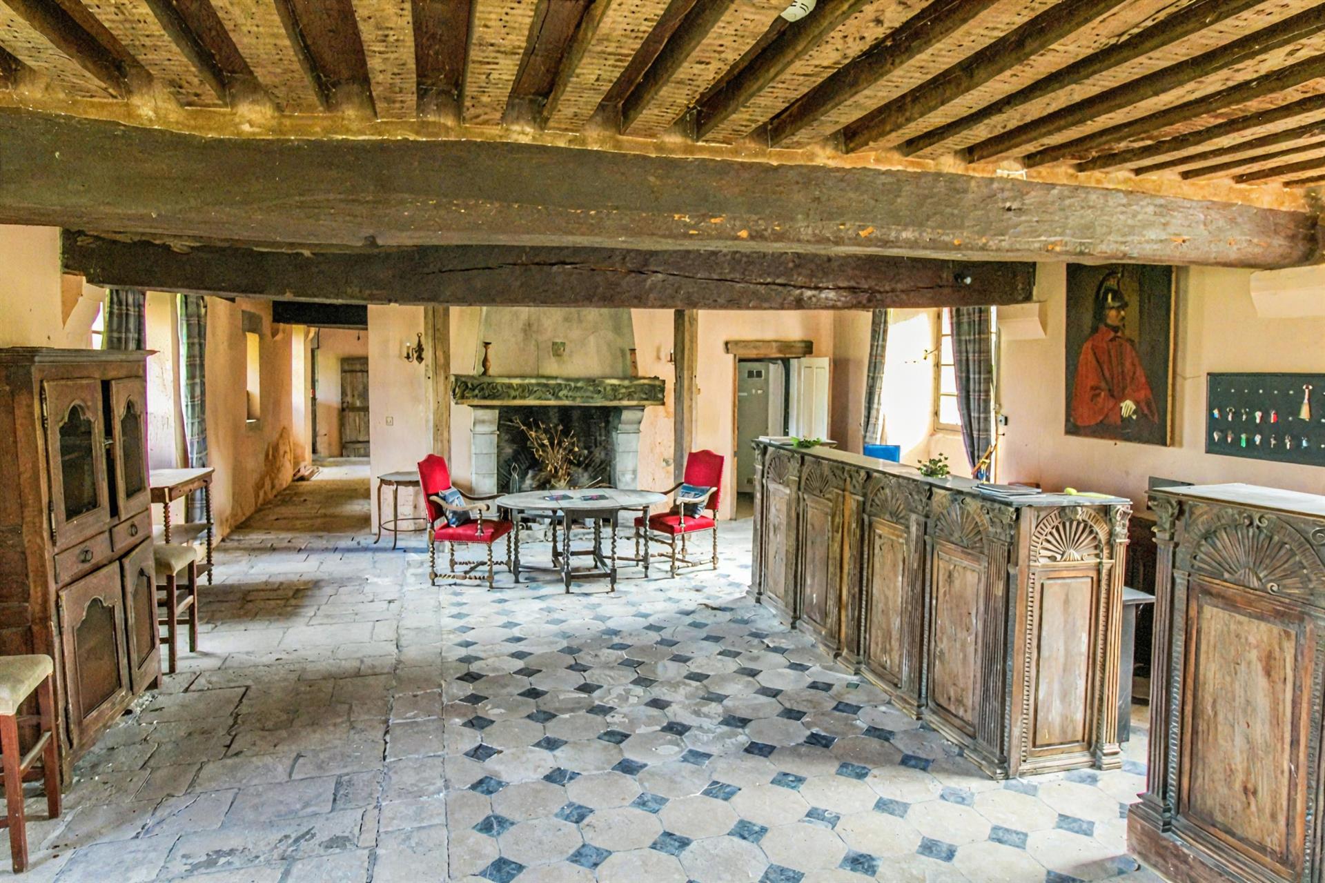 For sale Dpt Eure (27) near Pacy sur Eure 17th century castle in the heart of a park of approximatel