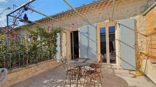 Completely renovated - magnificent and quirky stone house with terrace and courtyard