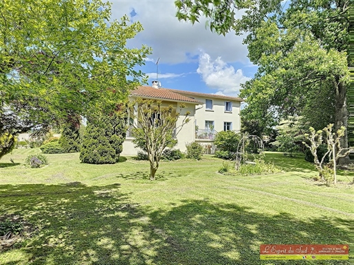 House, 5 bedrooms and a gîte, on 2ha
