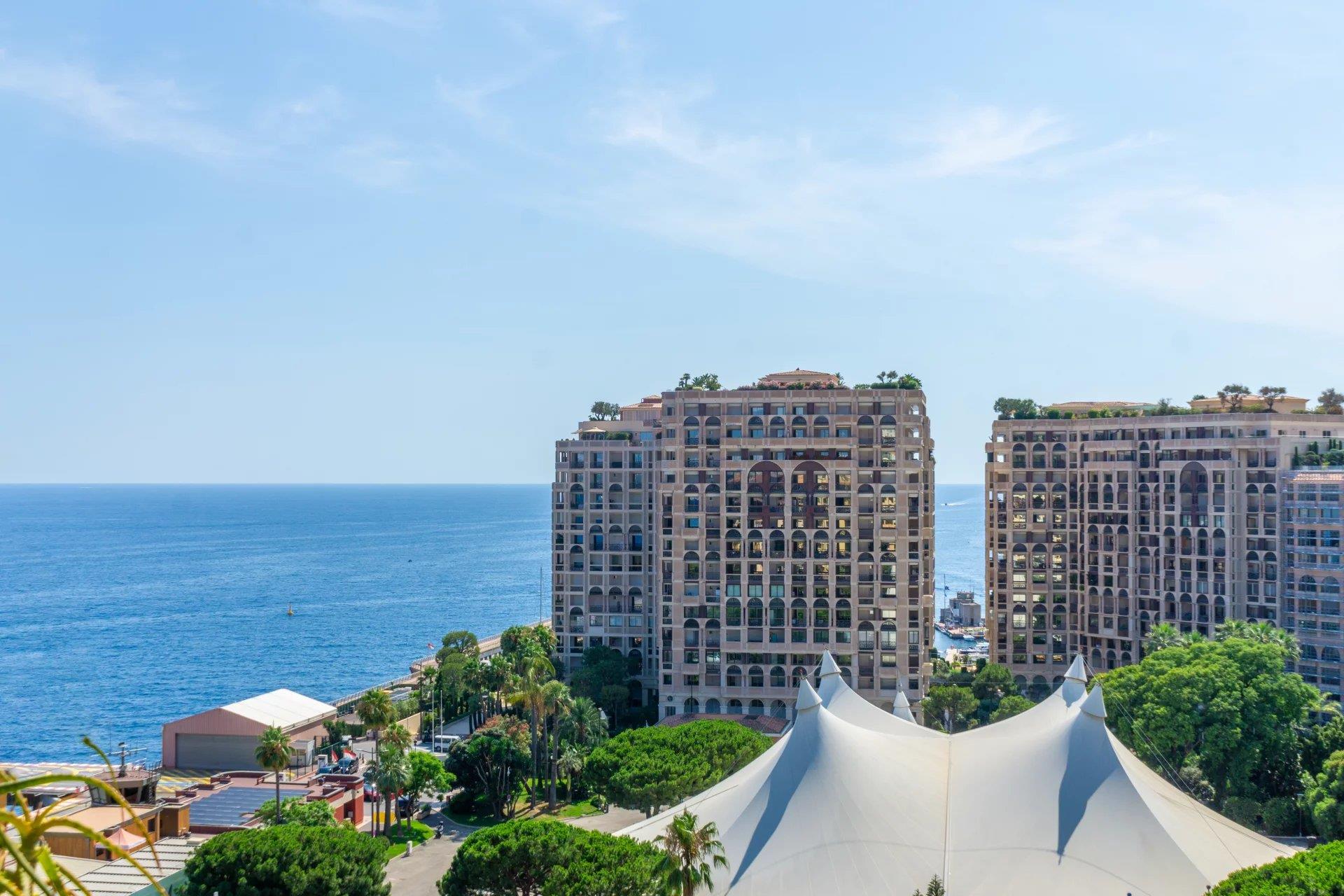 Renovated High Floor Apartment In Fontvieille