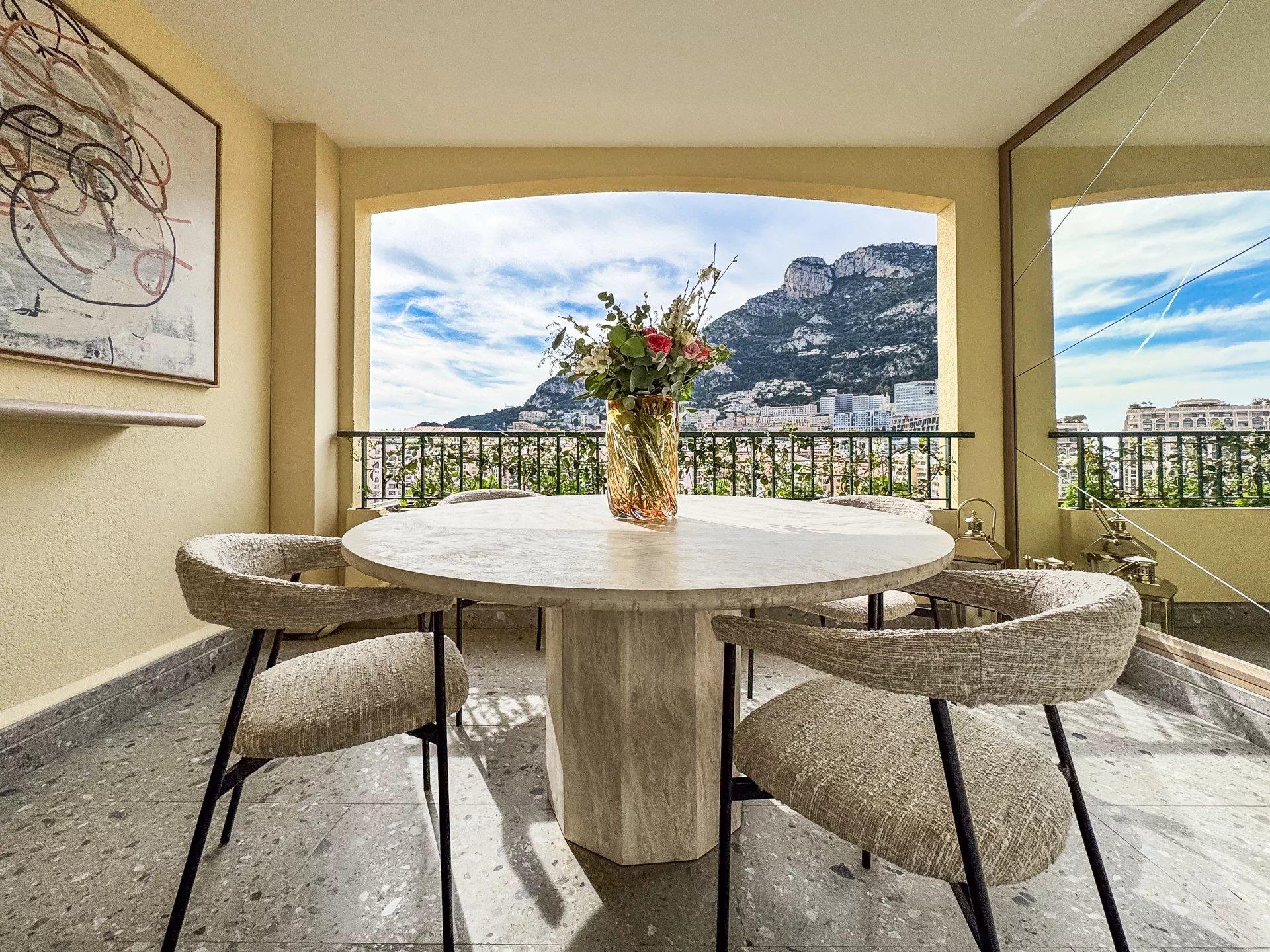 Renovated High Floor Apartment In Fontvieille