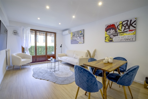 Nizza - Le Port - Renovierte 2-Zimmer-Wohnung mit Terrasse.